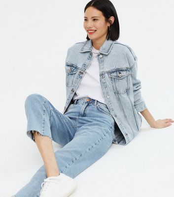 pale blue denim jacket