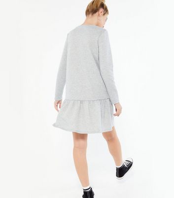 petite sweatshirt dress