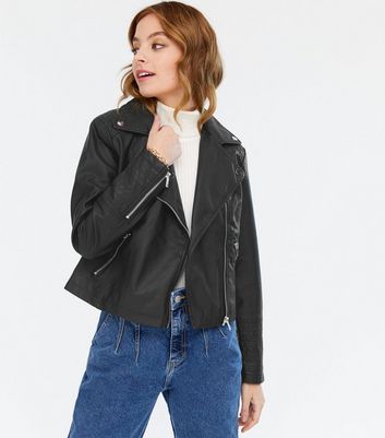 leather biker jacket petite