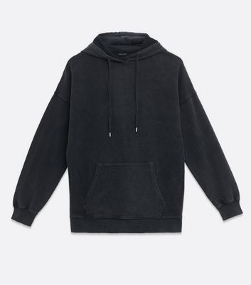 black acid wash sweatshirt