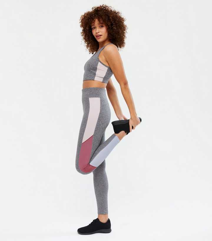 Colour Block Sports Leggings