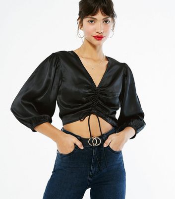 new look satin top