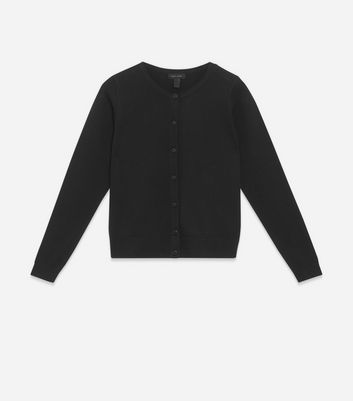 Click to view product details and reviews for Black Crew Neck Cardigan New Look.