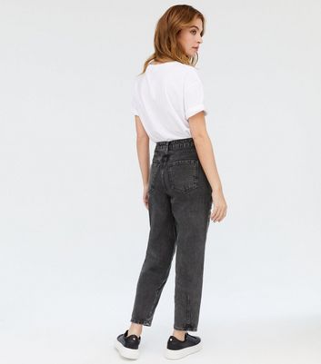 Petite Black Slouch Nia Balloon Leg 