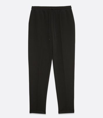 Image of Black Elasticated Waist Trousers New Look