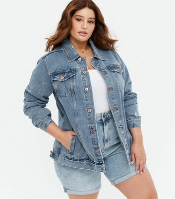 New look plus store size denim jacket