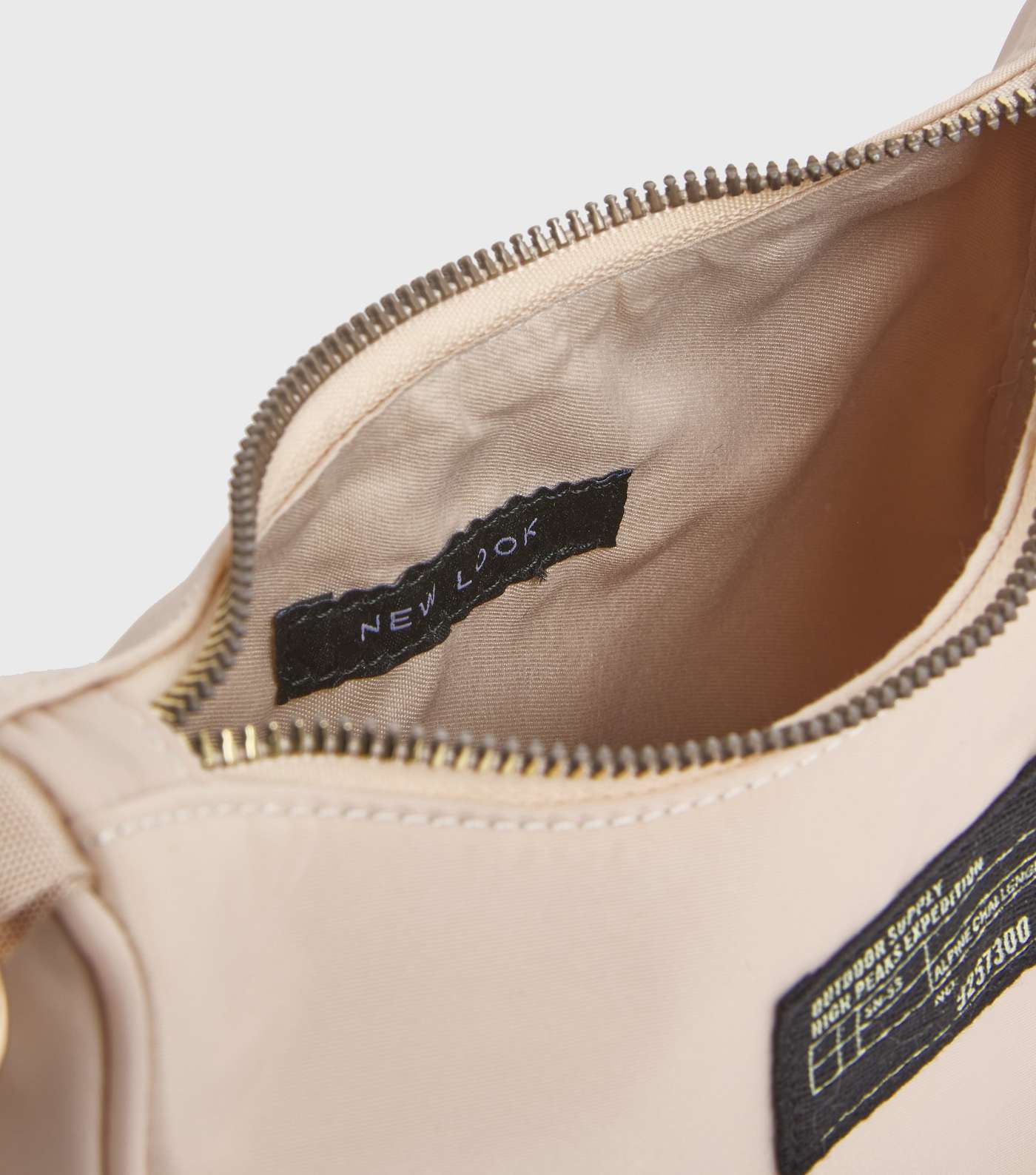 Pale Pink Tab Front Shoulder Bag Image 4