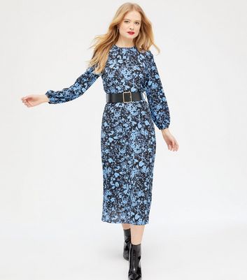 midi dress belted