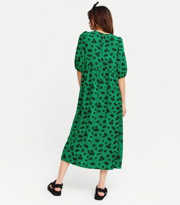 new look green floral