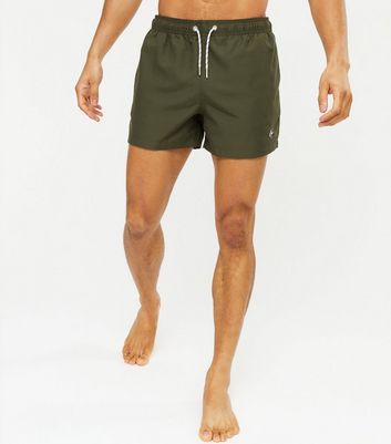 drawstring khaki shorts