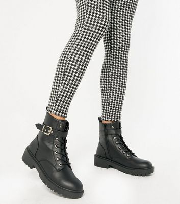 new look combat boots