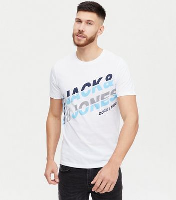 jack jones white t shirt