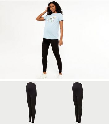 New look on sale leggings 2 pack