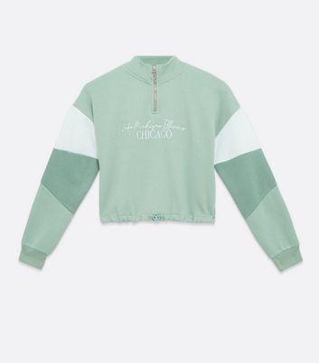 green colour sweatshirt