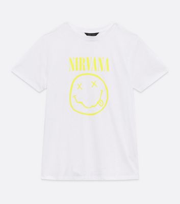 nirvana shirt white