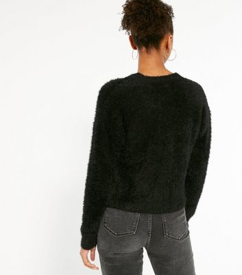 Topshop fluffy clearance jumper with heart