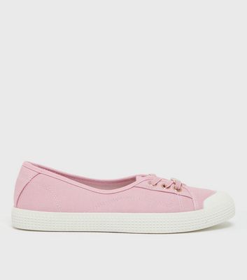 Light pink outlet canvas shoes