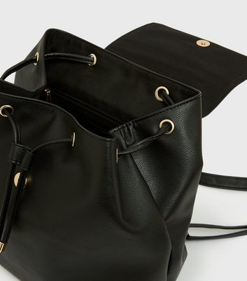 Slouchy leather backpack Clearance