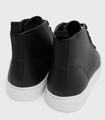 Black high cut sales shoes