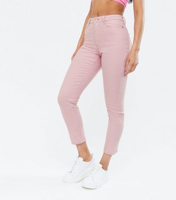 pink jeans
