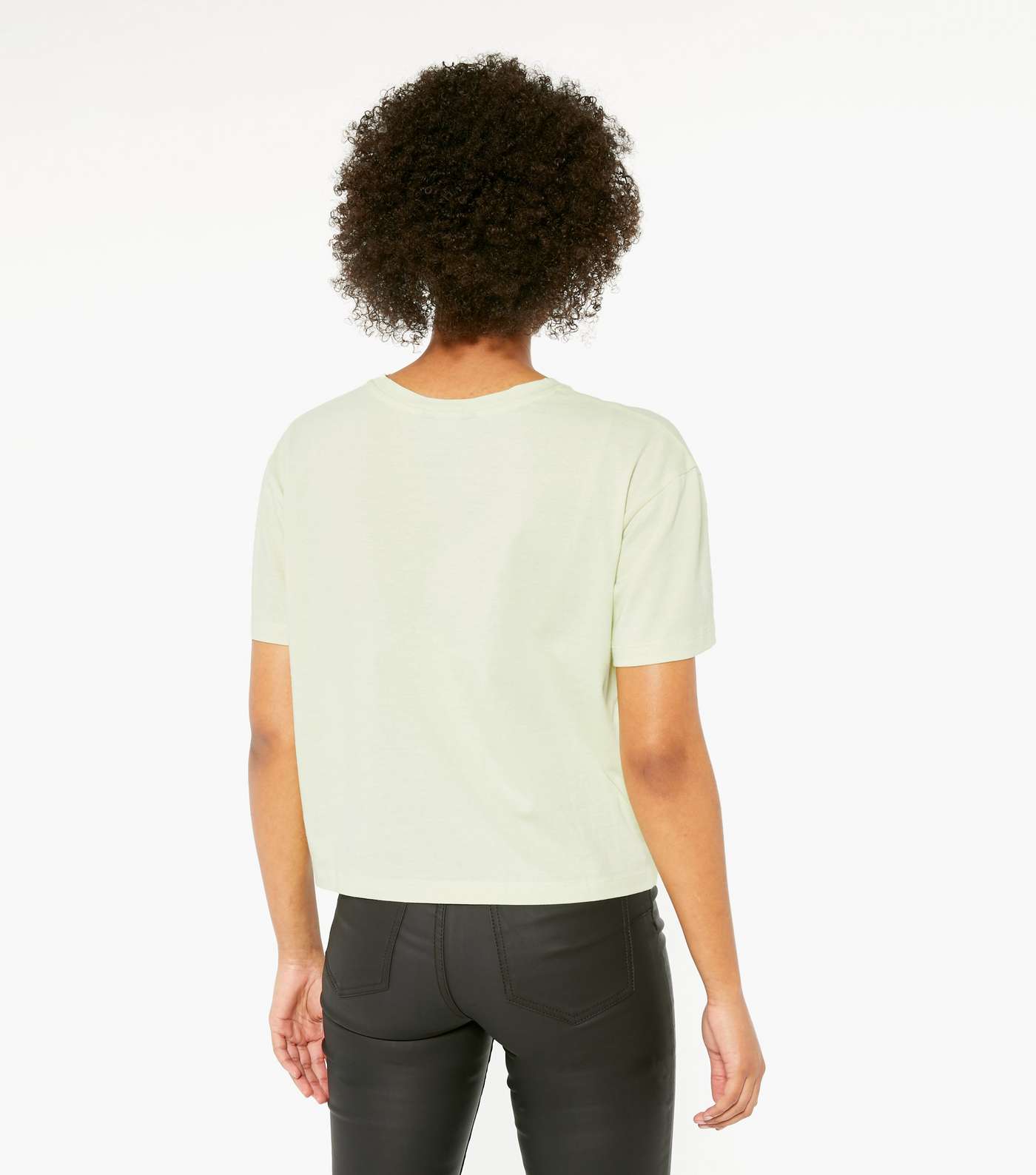 Light Green Boxy T-Shirt Image 3