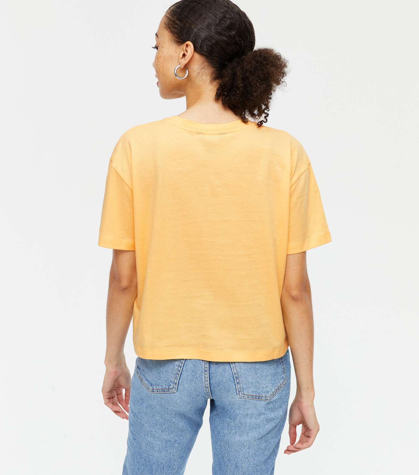 Yellow Boxy T-Shirt Image 3