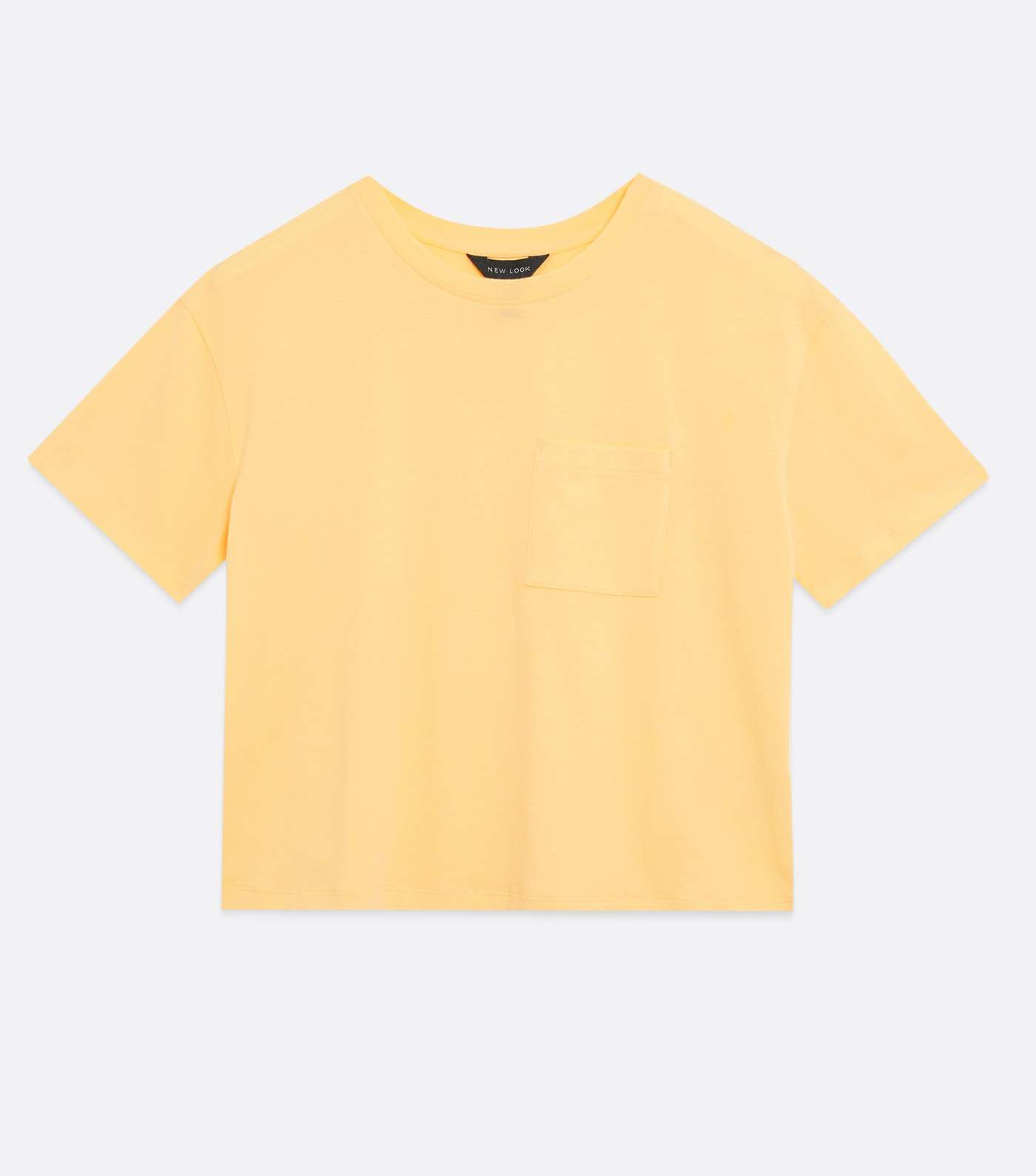 Yellow Boxy T-Shirt Image 5