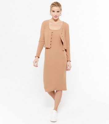 new look cardigan dress