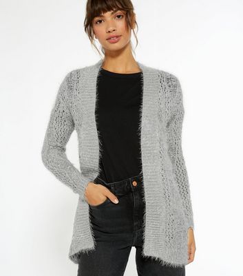 New look shaggy cardigan sale