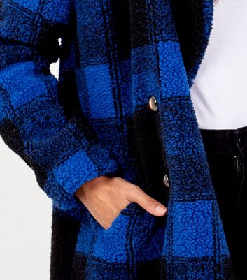 Bright hot sale check coat