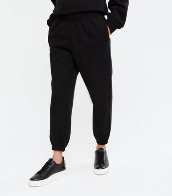 new look black joggers