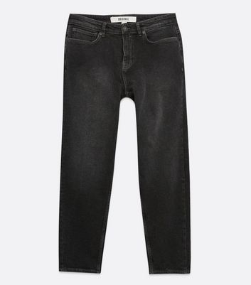 Dark Grey Straight Leg Jeans | New Look