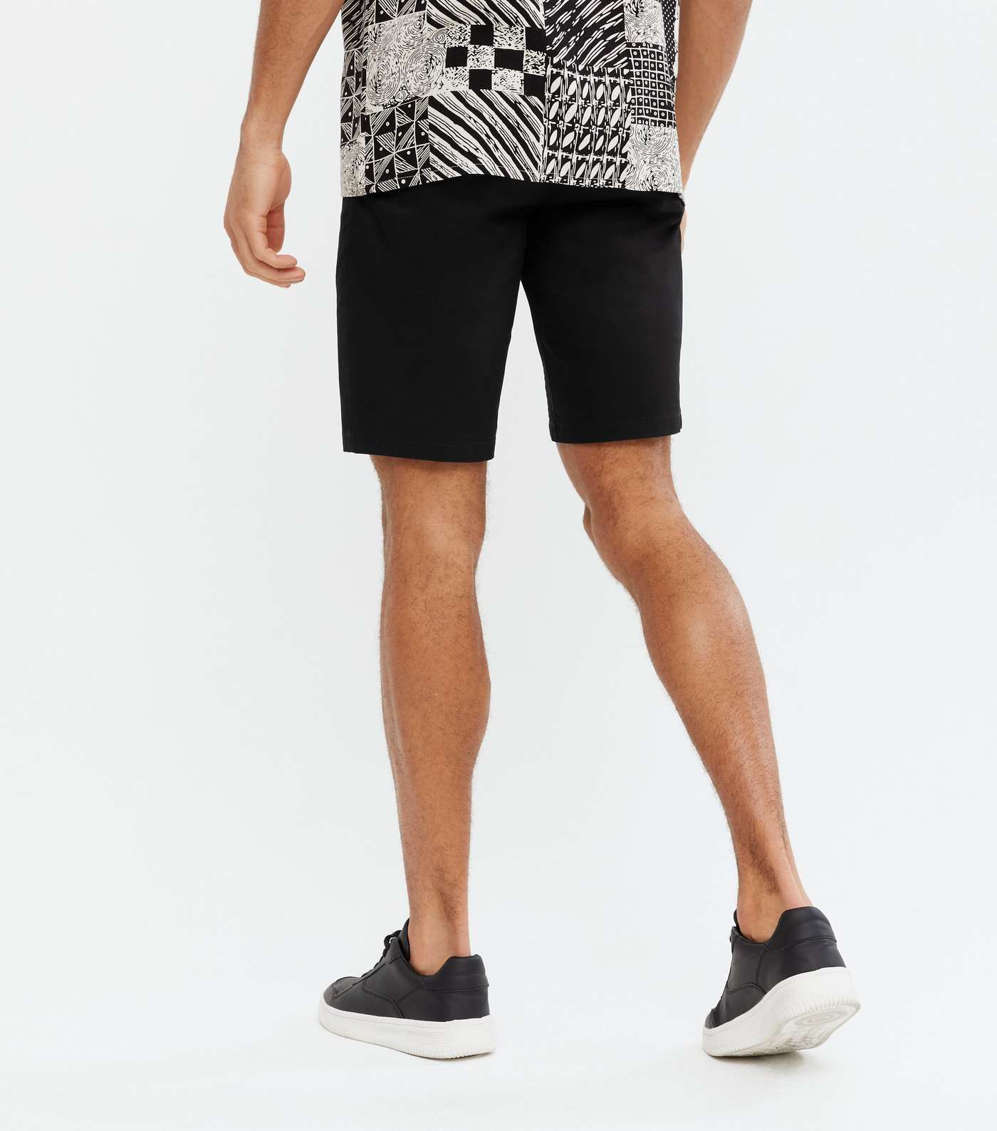 Only & Sons Black Chino Shorts Image 4