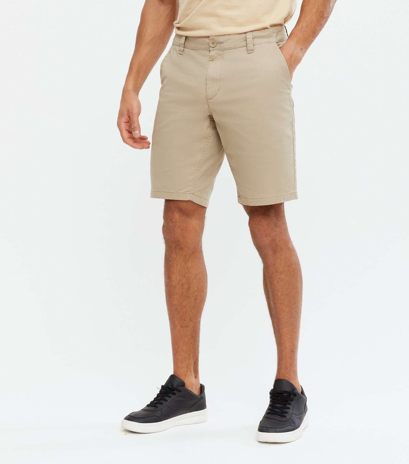 Only & Sons Stone Chino Shorts Image 2