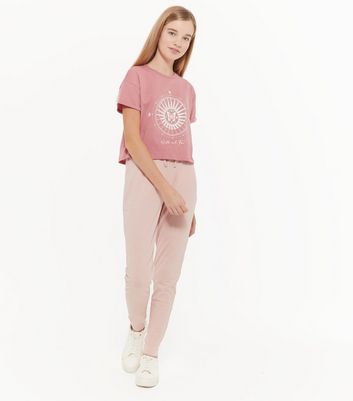 girls slim leg joggers