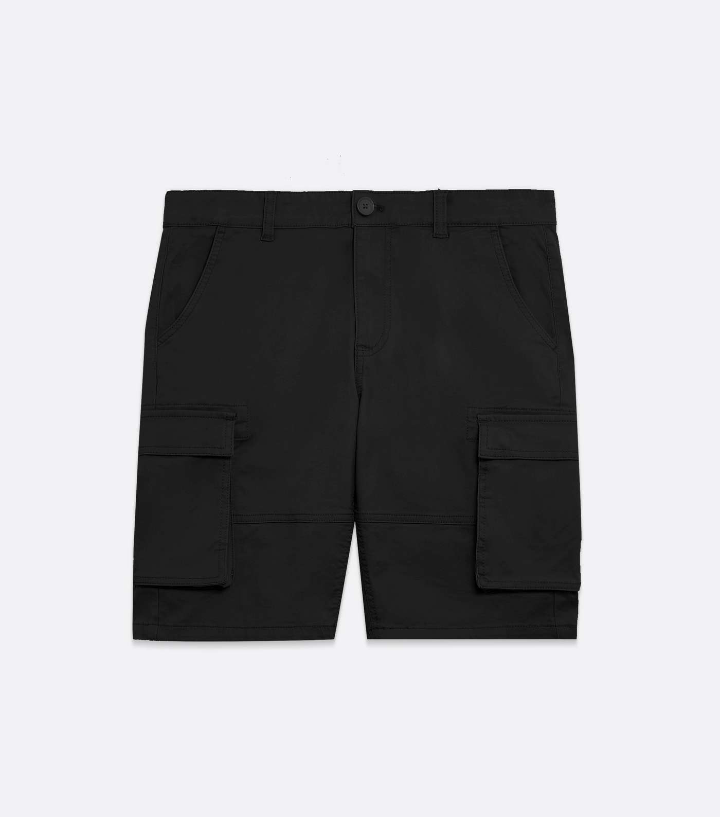 Only & Sons Black Cargo Shorts Image 5
