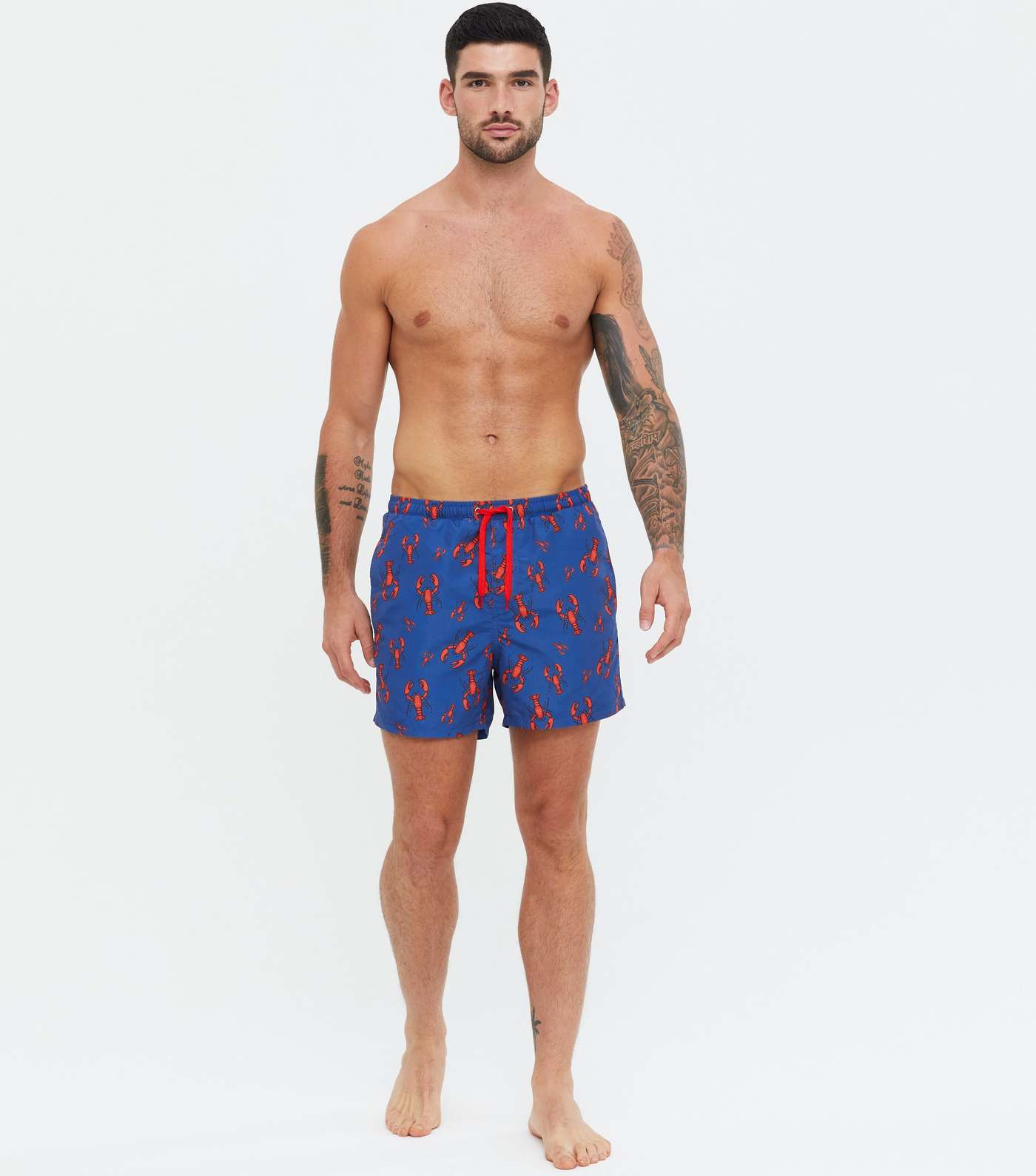 Only & Sons Blue Lobster Swim Shorts