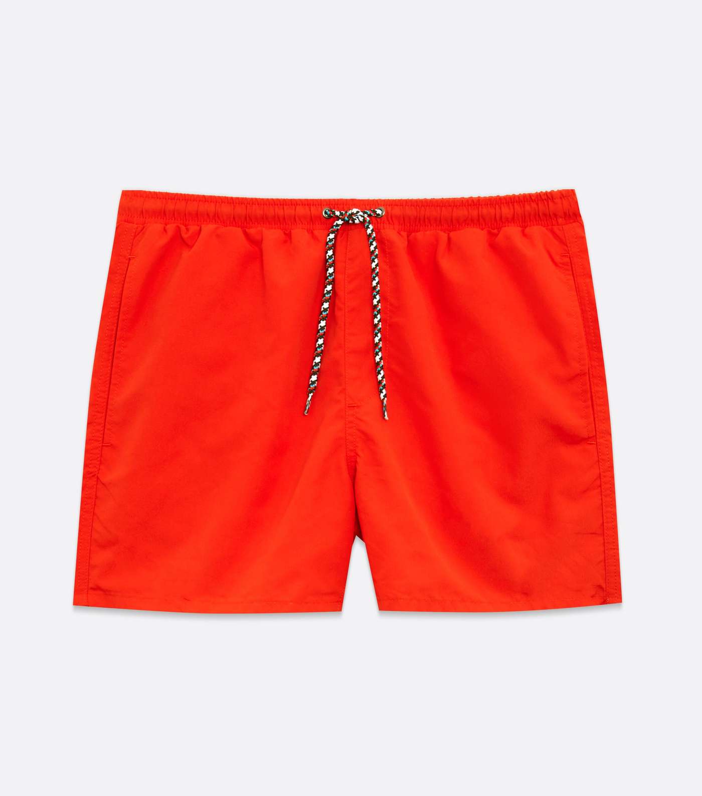 Only & Sons Red Tie Waist Swim Shorts Image 5