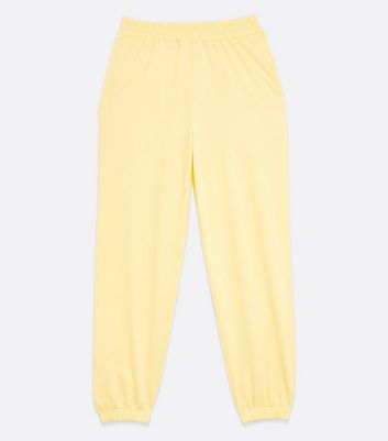 yellow sweatpants womens