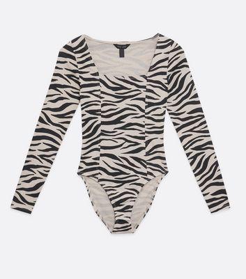 zebra body suit