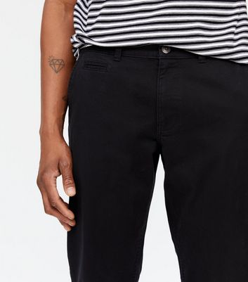 Black Slim Fit Chinos | New Look