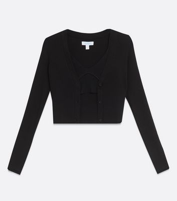 bralette cardigan set