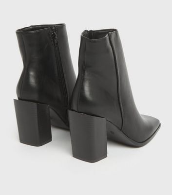 new look womens black ankle boots