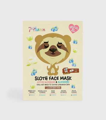 7th Heaven Cream Sloth Kids Face Mask