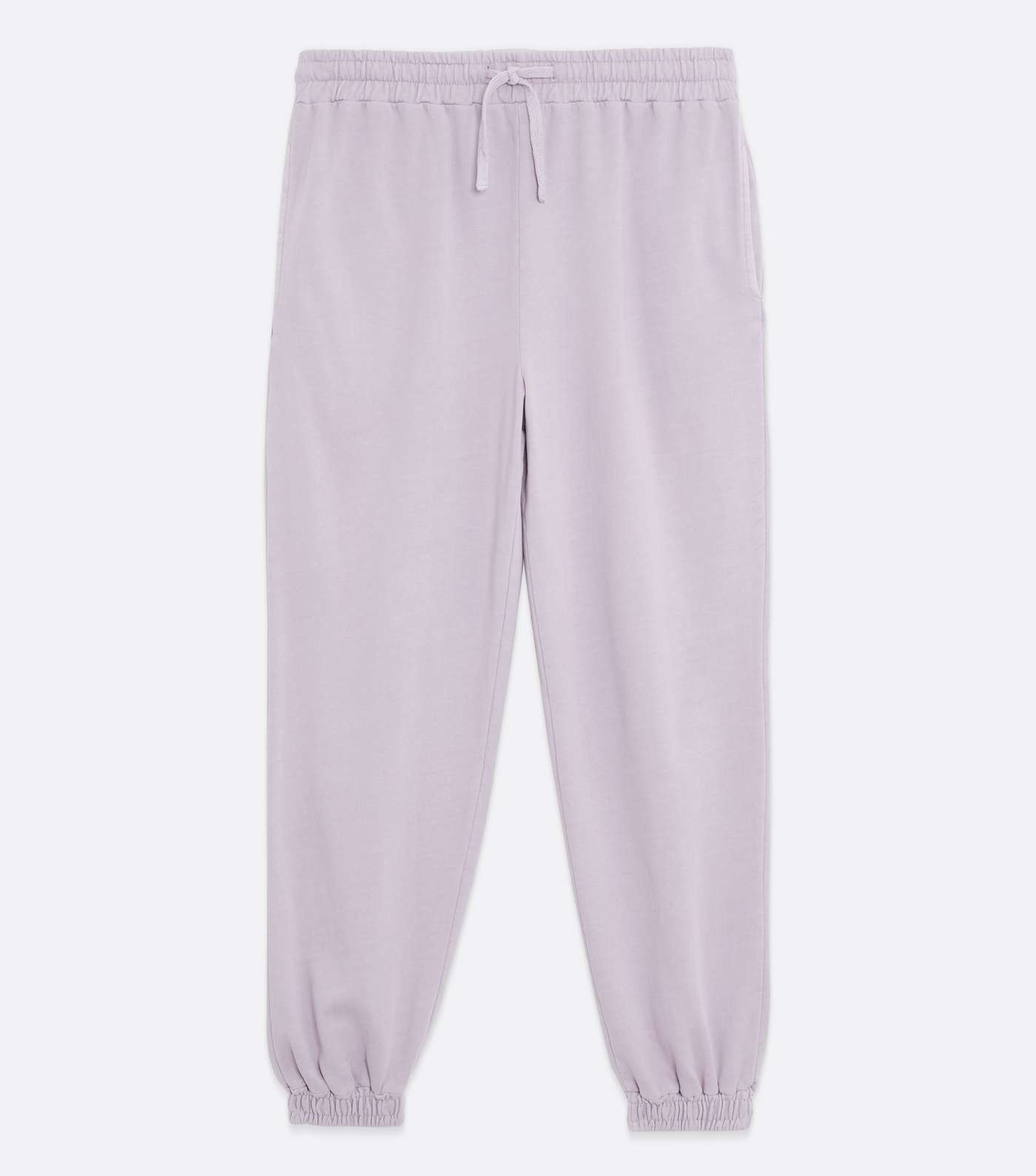 Lilac Cuffed Relaxed Fit Joggers Image 5