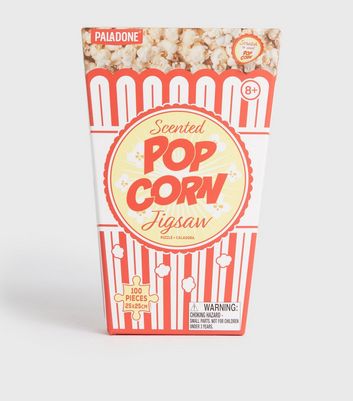 Image of Multicoloured Popcorn Jigsaw Puzzle New Look