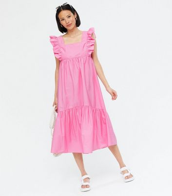 frill tiered dress