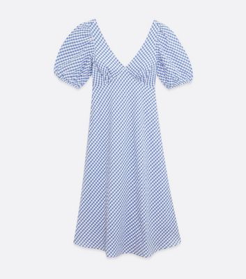 white midi tea dress