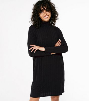 New look hotsell black jumper dress