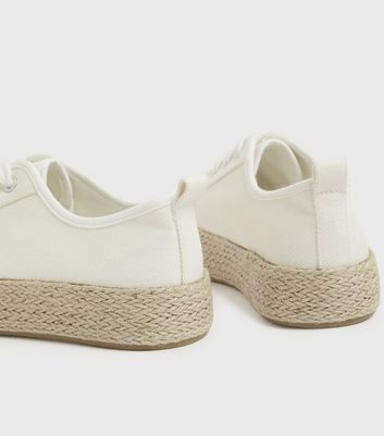 Espadrille clearance flatform trainers